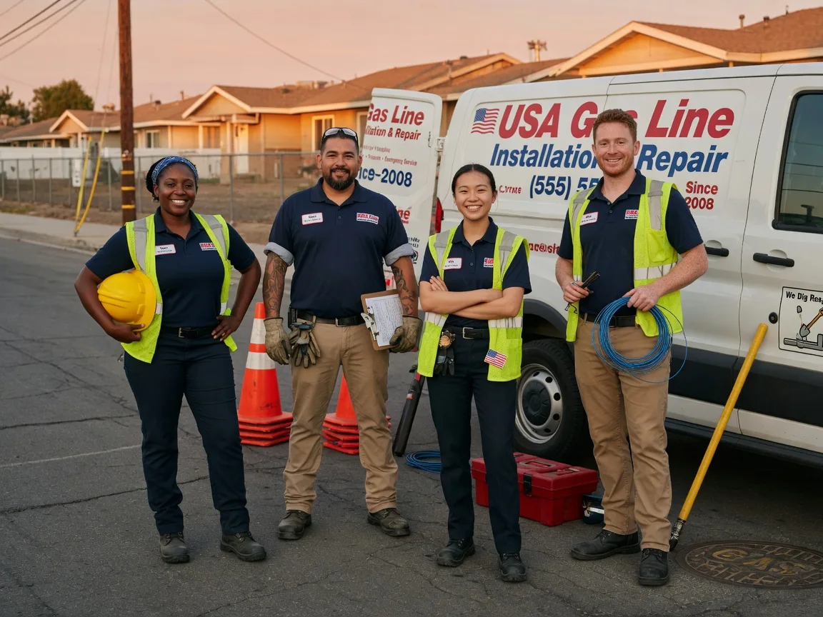 Gas Line Installation company in Withams, VA